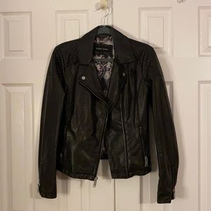 Faux Leather Jacket